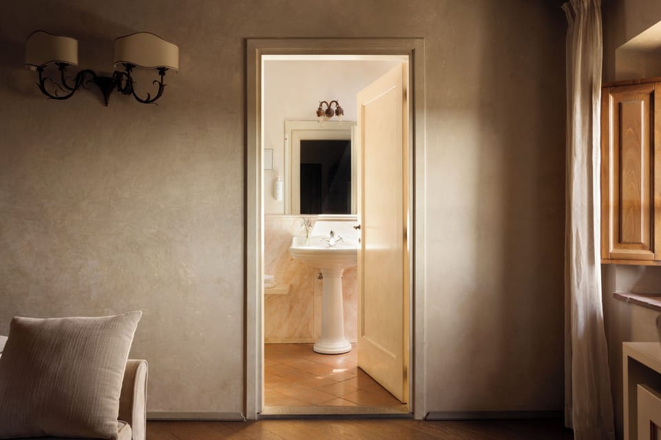 Family Suite | Bathroom | Hair dryer, slippers, towels, soap