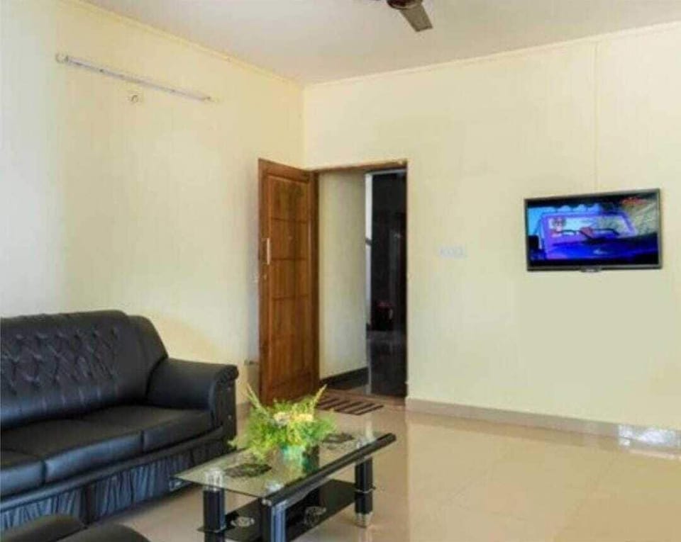 Classic Apartment, Balcony, City View | Living area | Flat-screen TV