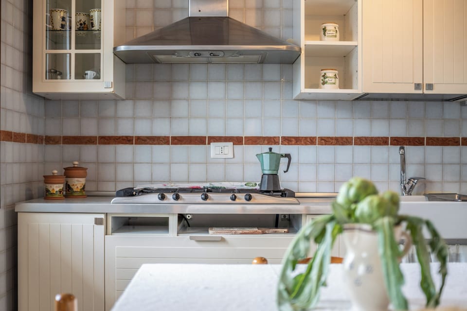 Villa, Garden View | Private kitchen