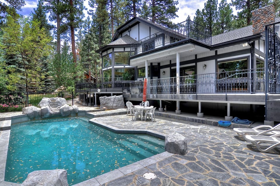 Seasonal outdoor pool