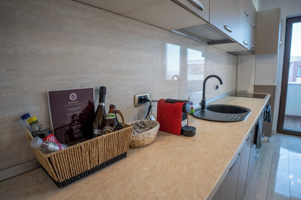 Apartment, City View | Private kitchen