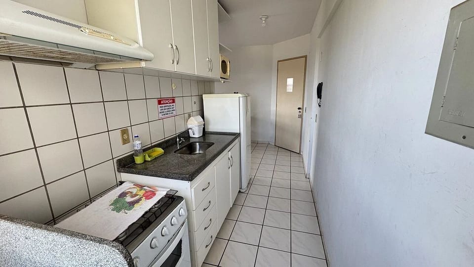 Apartment | Private kitchen | Fridge, microwave, stovetop, cookware/dishes/utensils