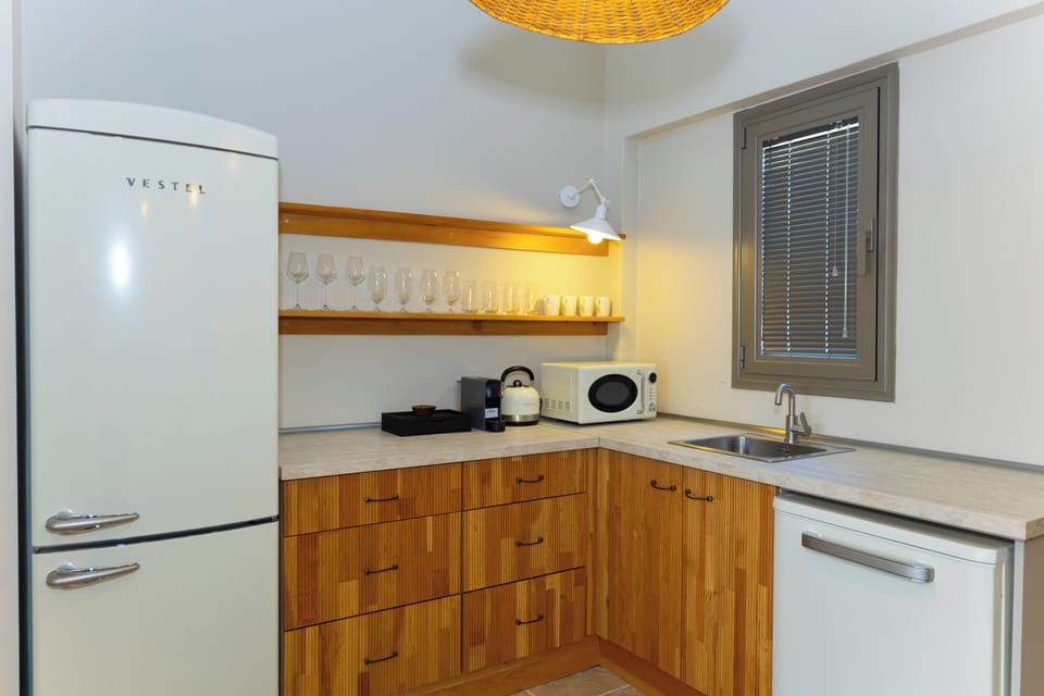 Luxury Villa, Sea View | Private kitchen | Fridge, microwave, dishwasher, espresso maker