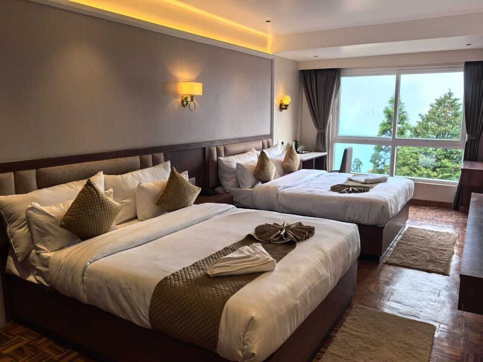 Deluxe Quadruple Room, Mountain View | Free WiFi