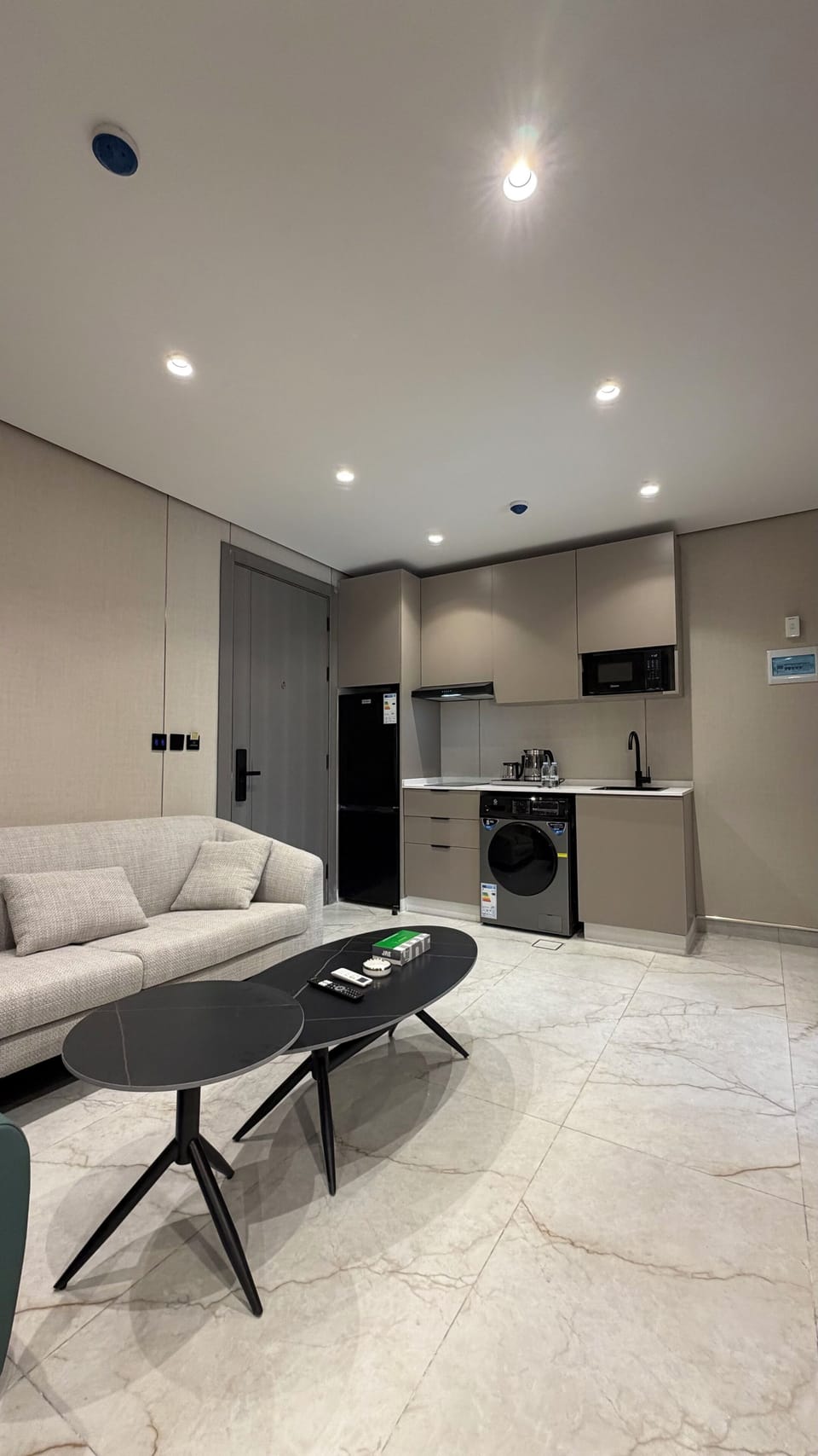Apartment, 1 Bedroom, Accessible, Smoking | Living room
