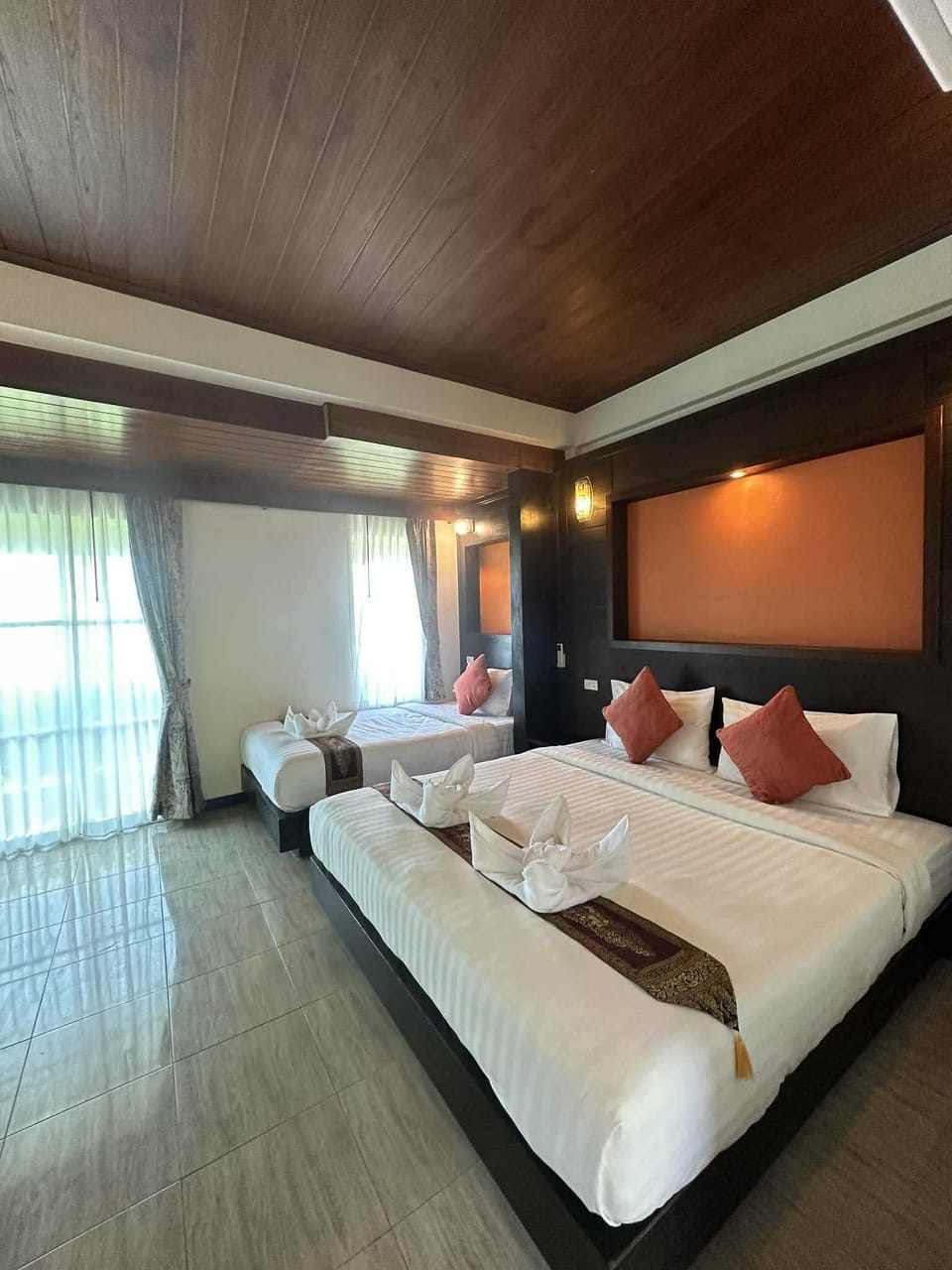 Deluxe Double Room with partial sea view 2rd floor | Premium bedding, down comforters, free minibar, individually decorated