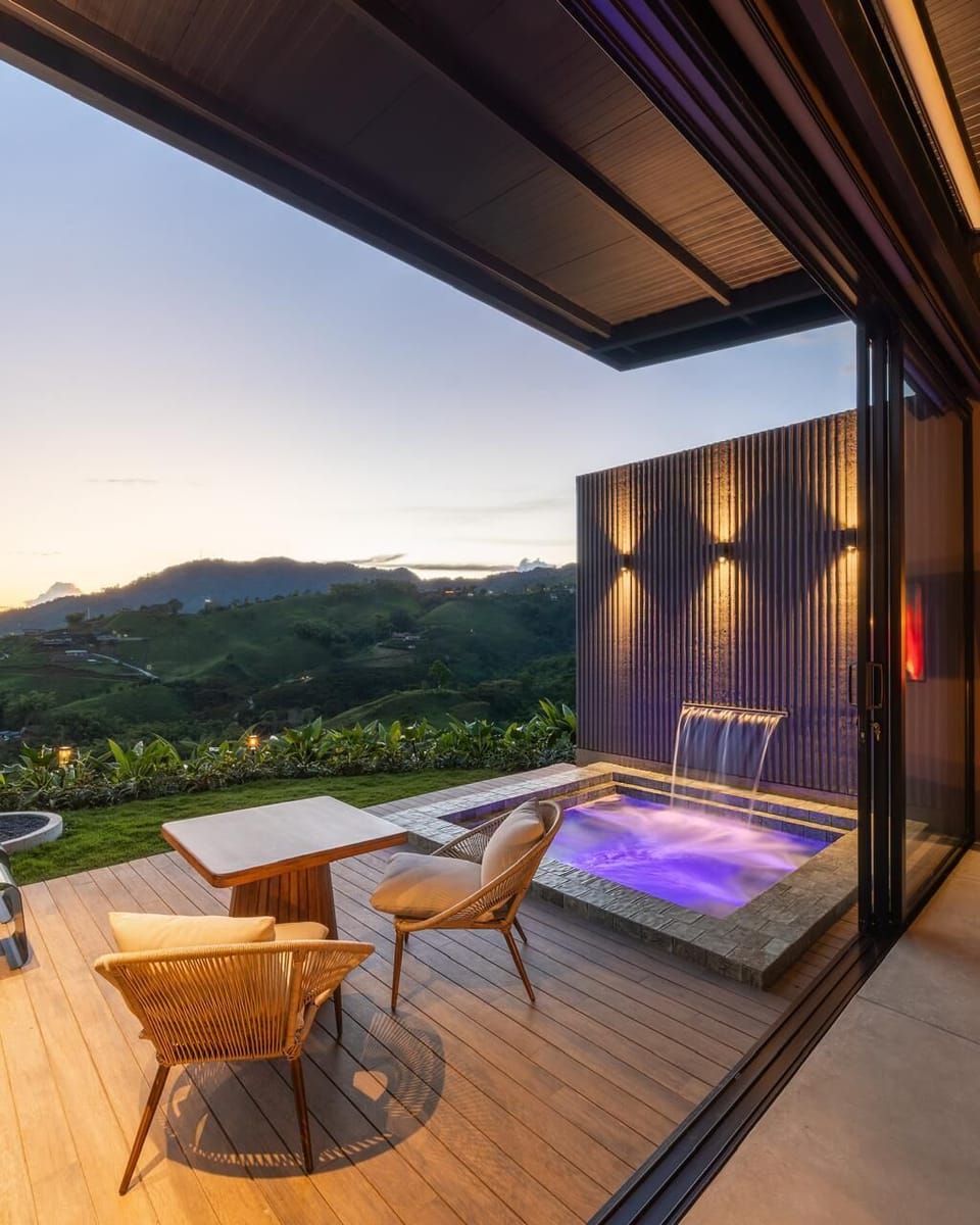 Cabin, Mountain View | Terrace/patio