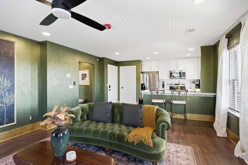 Condo, 1 Queen Bed, Kitchen (The Bavarian Inn 6) | Living area