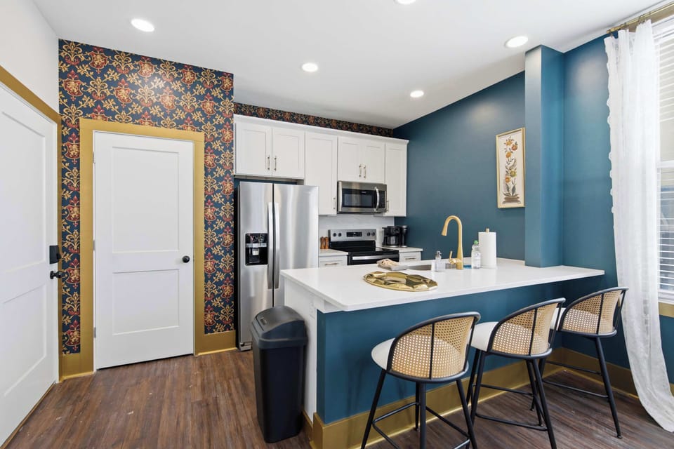 Condo, 1 Queen Bed, Kitchen (The Bavarian Inn 5) | Private kitchen