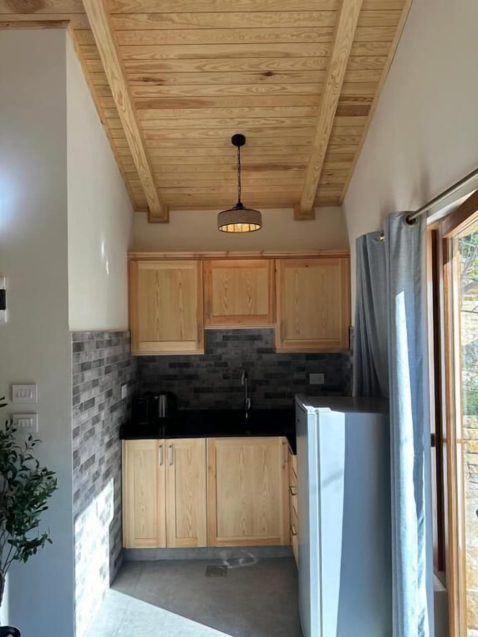 Comfort Chalet, Private Pool, River View | Private kitchen