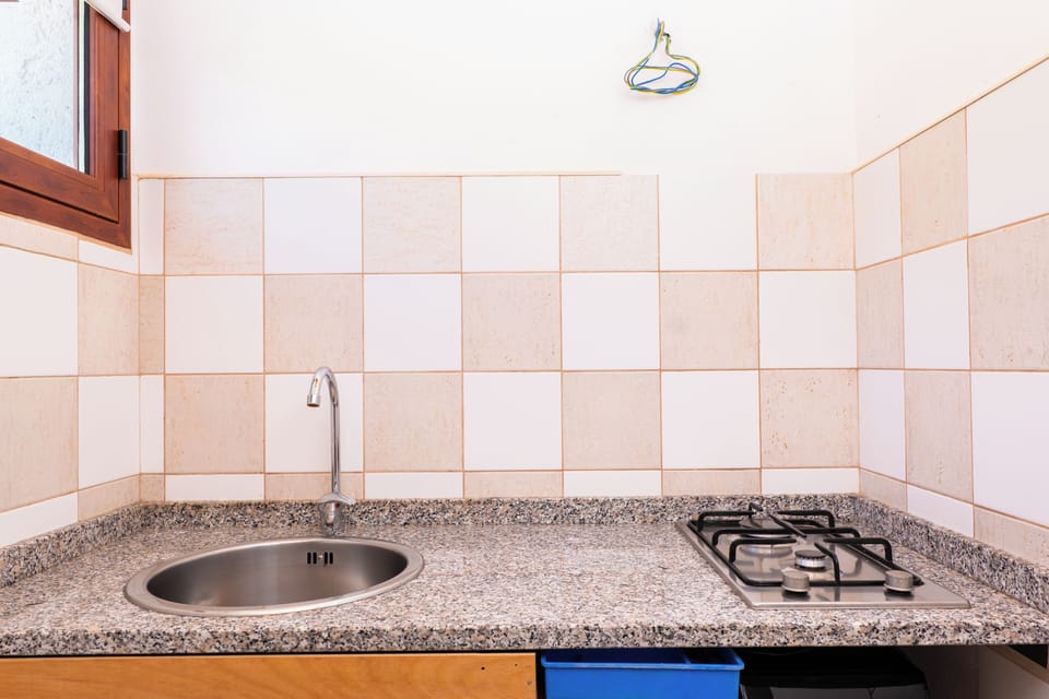 Standard Apartment | Private kitchen | Full-size fridge