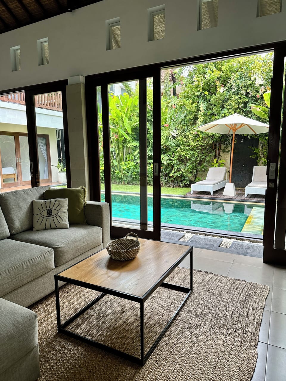 Luxury Villa, Balcony, Pool View | View from room