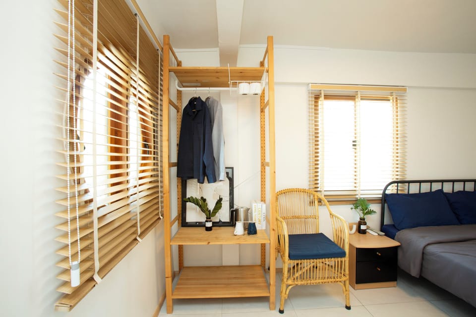 Room 100 (1st fl.) Tower A | Individually decorated, laptop workspace, free WiFi, bed sheets