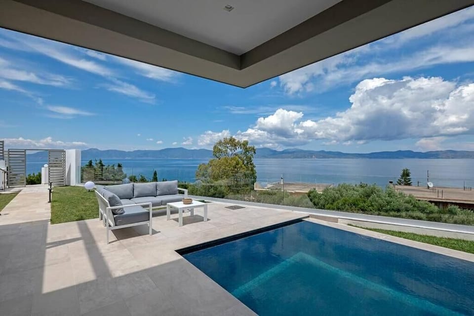 Villa, 3 Bedrooms, Balcony, Sea View | Pool | Outdoor pool