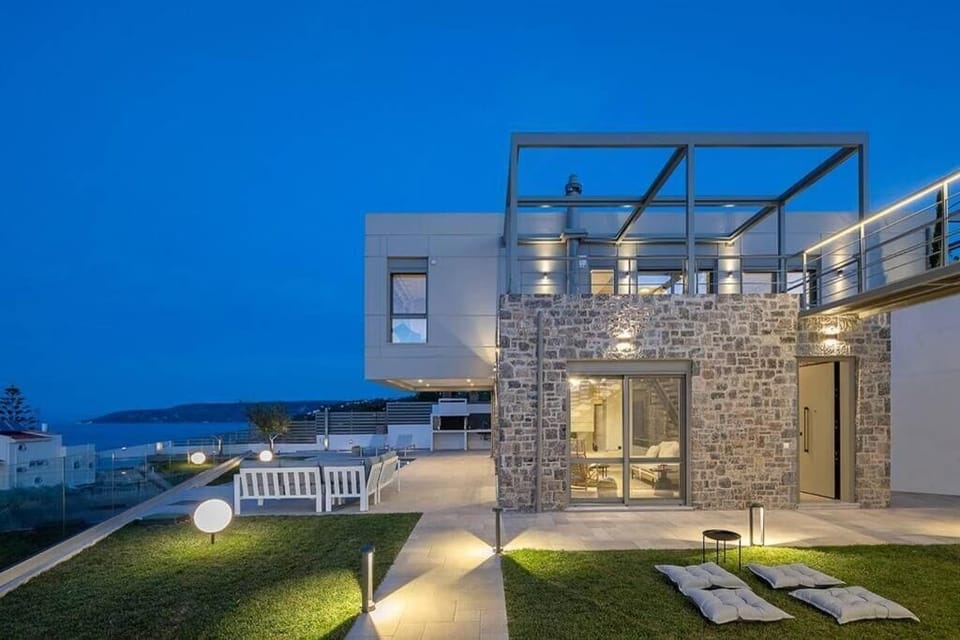 Villa, 3 Bedrooms, Balcony, Sea View | Terrace/patio