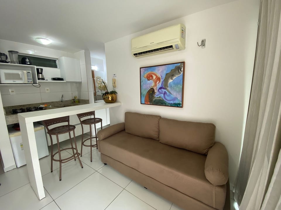 Standard Apartment, 1 Double Bed with Sofa bed, Non Smoking, Pets Allowed | Living area | 32-inch Smart TV with cable channels