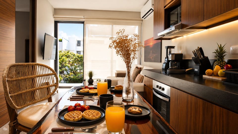 Classic Apartment, Balcony, City View | Dining