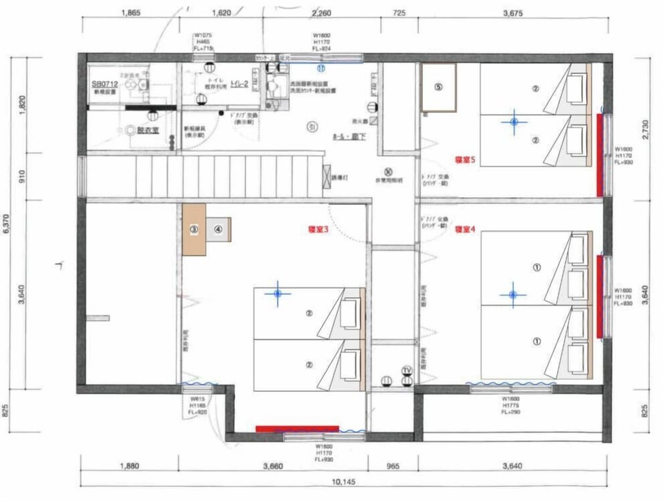 Apartment, Mountain View | Floor plan