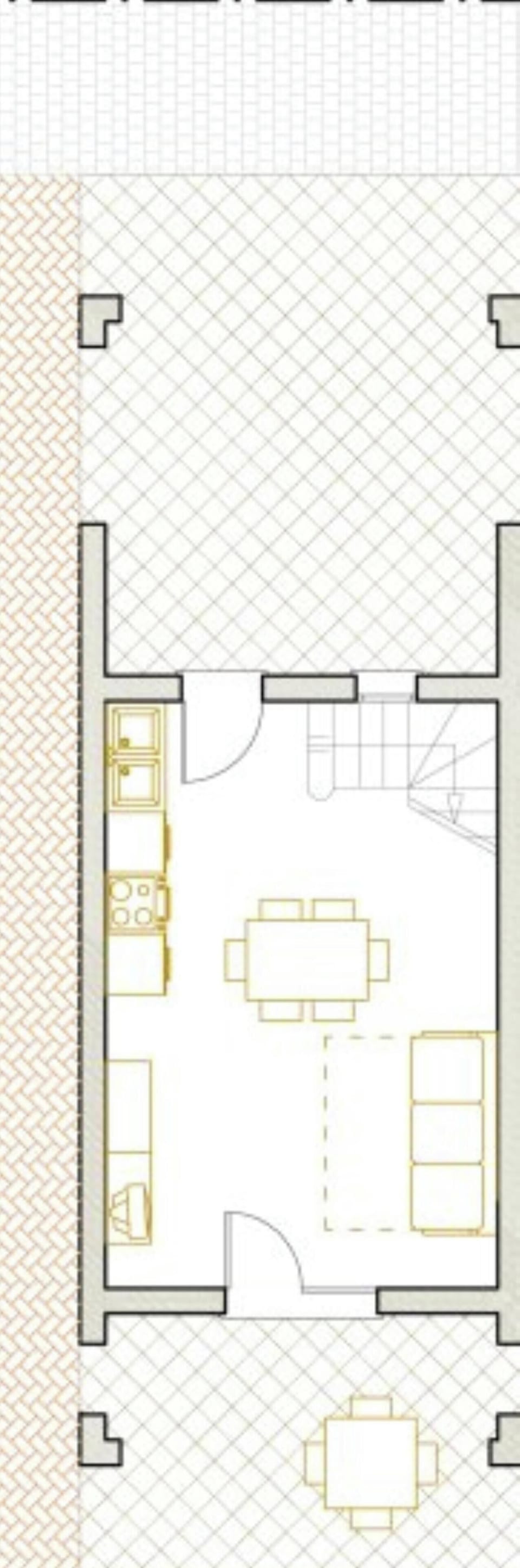 Apartment, 3 Bedrooms, Garden View | Floor plan