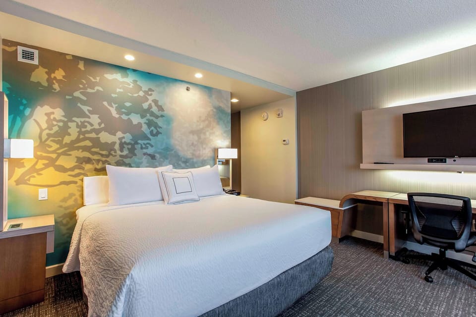 Room, 1 King Bed with Sofa bed | Premium bedding, pillowtop beds, in-room safe, desk