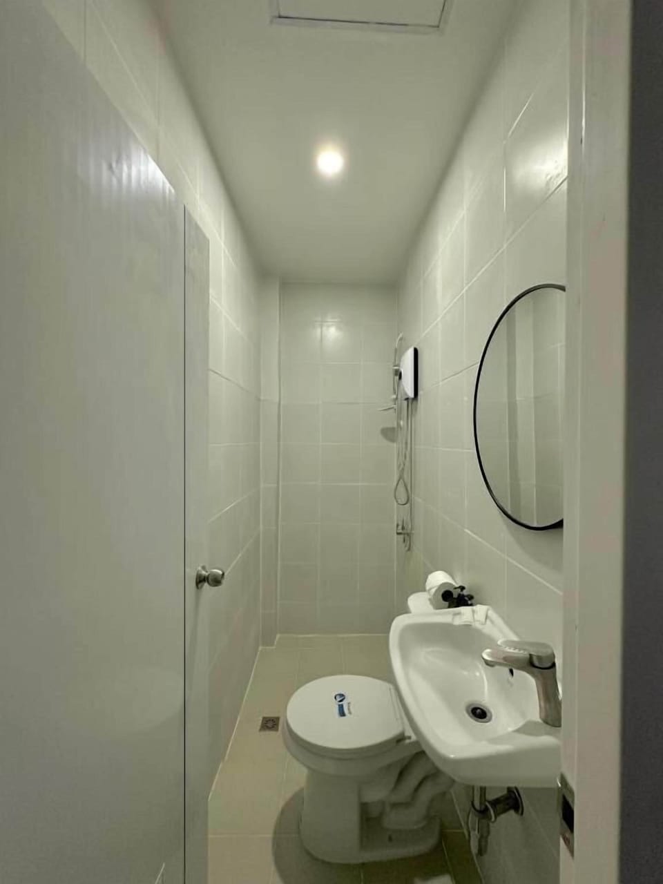 Bathroom | Shower, hair dryer, towels, soap