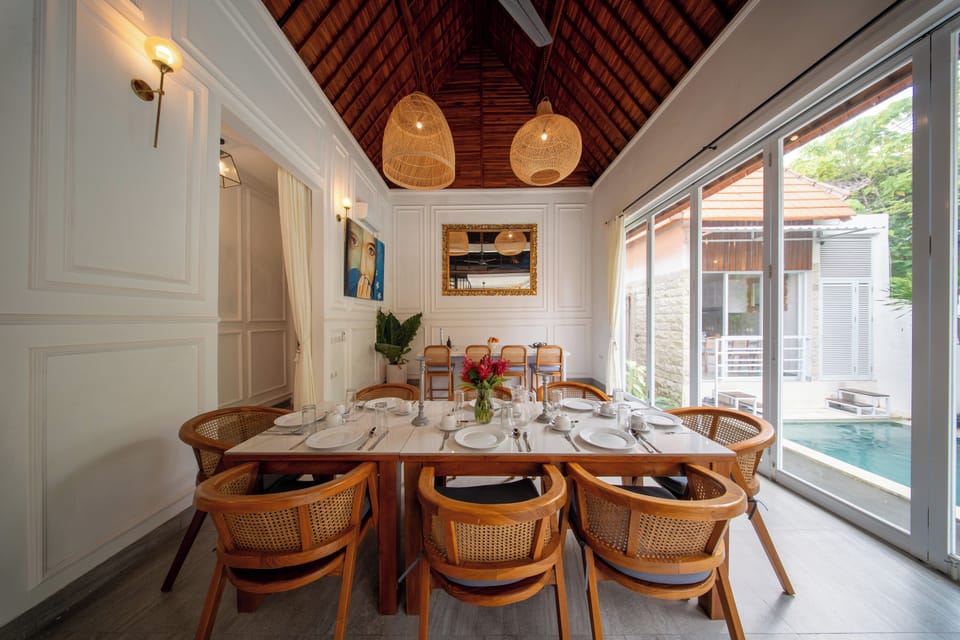 Family Villa, Pool View | Private kitchen