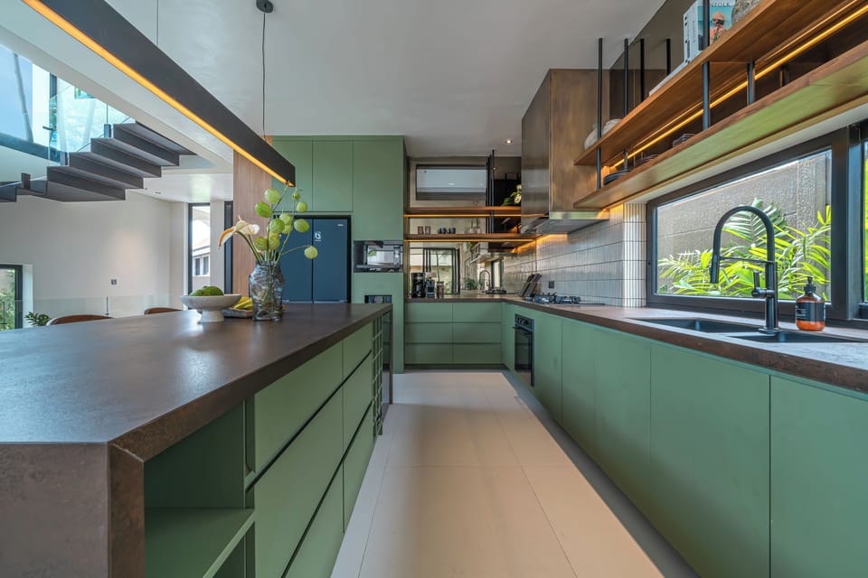 Luxury Villa, 5 Bedrooms, Private Pool, Pool View | Private kitchen | Toaster, highchair, blender, freezer