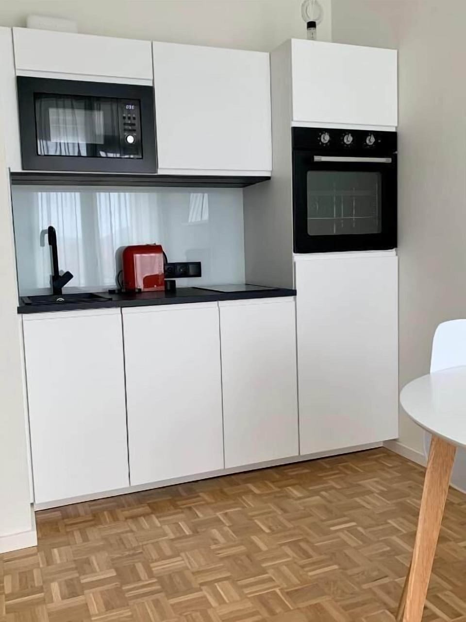 Comfort Studio, 1 Queen Bed, Balcony | Private kitchen | Coffee/tea maker, electric kettle, toaster