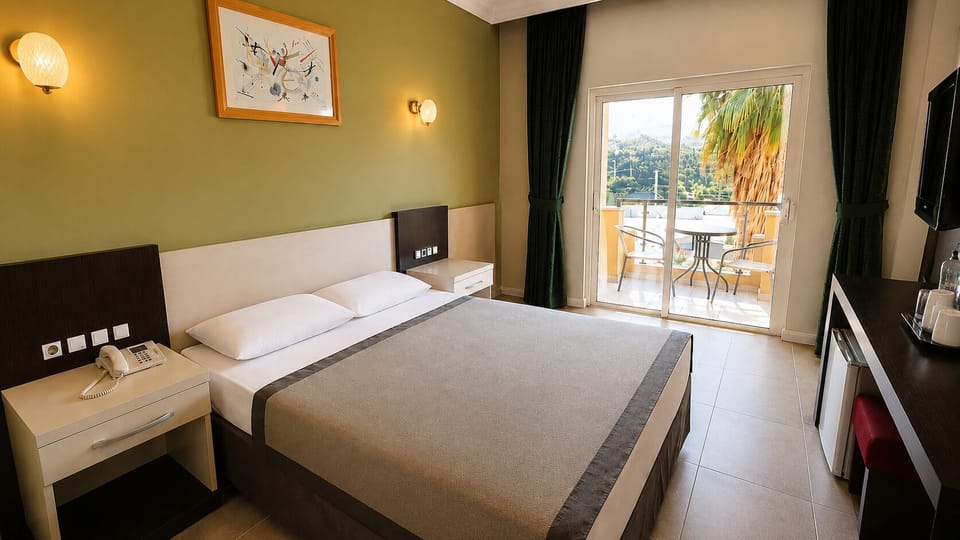 Standard Double Room, Balcony, Mountain View | Egyptian cotton sheets, premium bedding, minibar, desk