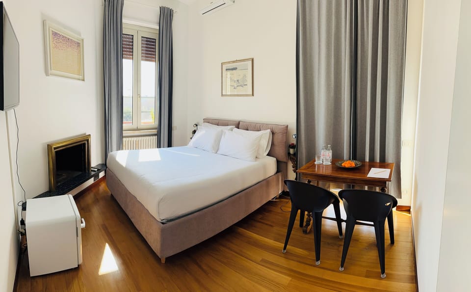 Standard Double Room, Balcony, City View | Minibar, in-room safe, iron/ironing board, WiFi (free)