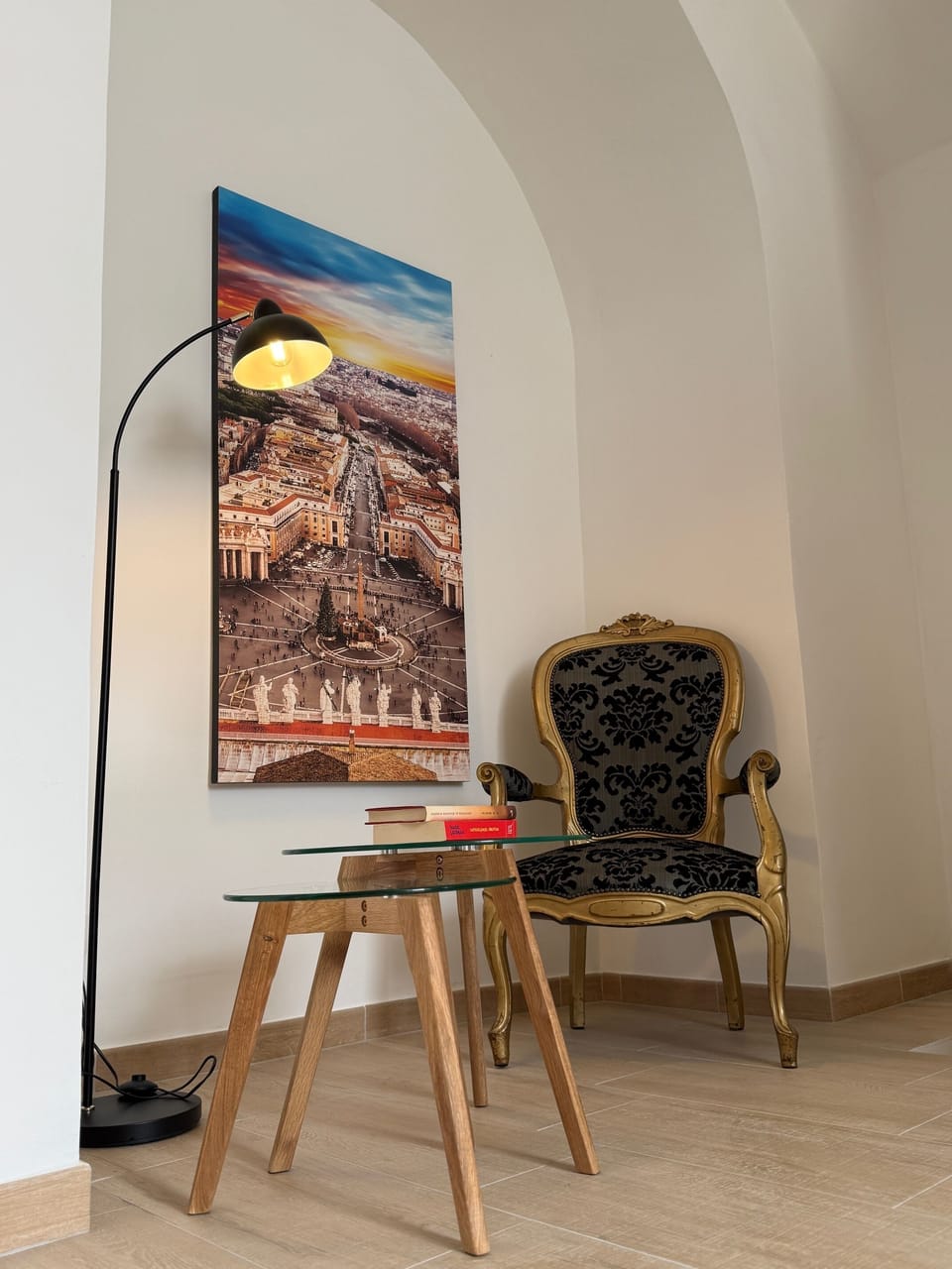 Deluxe Condo, City View | Living area | 49-inch Smart TV with digital channels