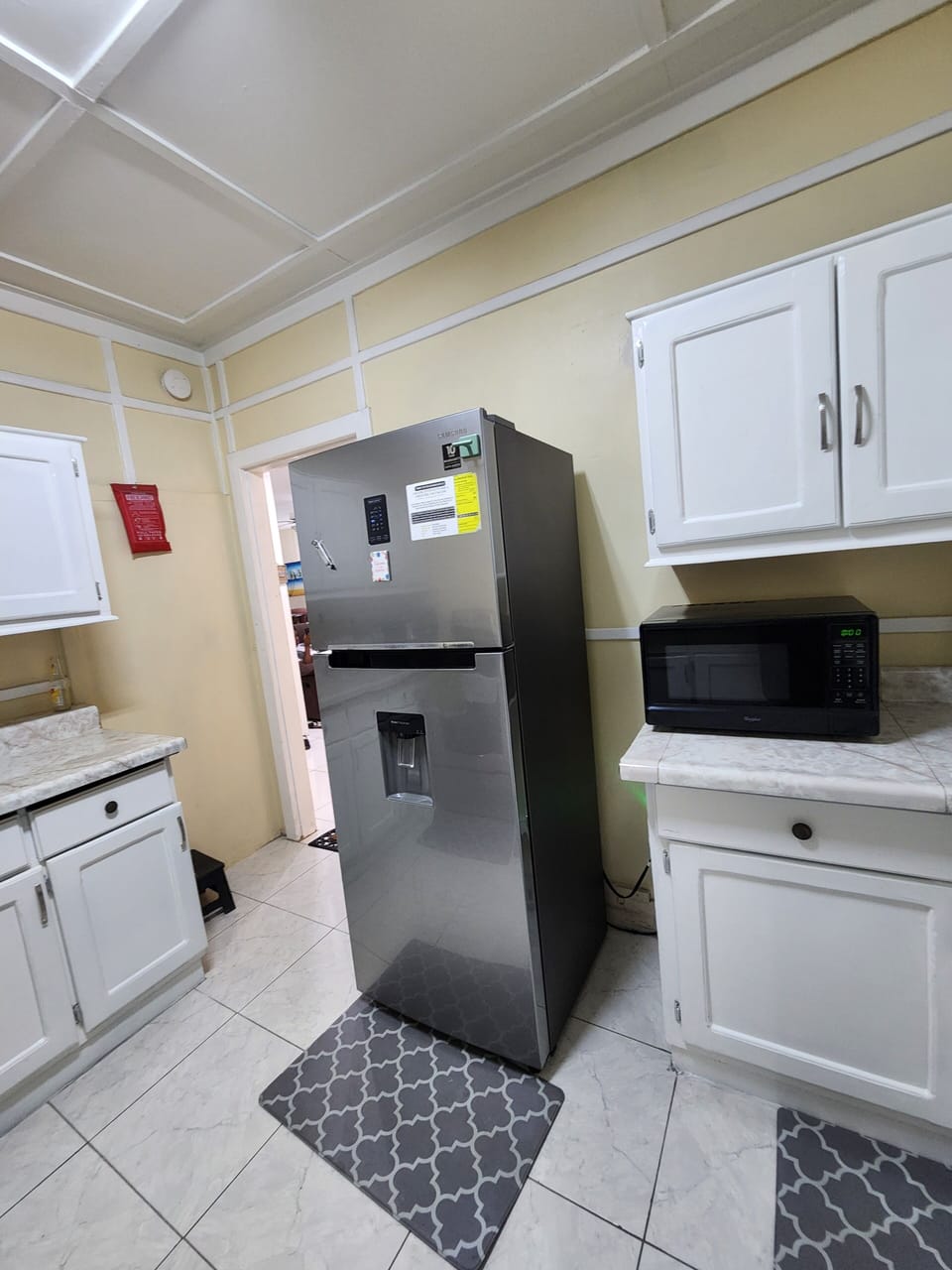 Shared fridge, shared microwave