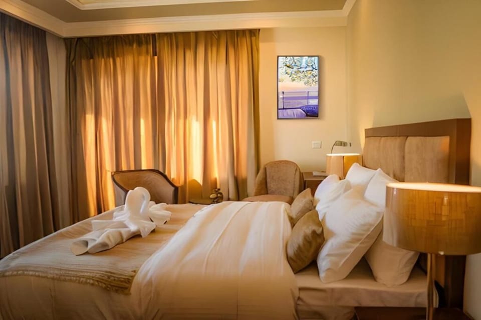 In-room safe, desk, blackout drapes, iron/ironing board (on request)