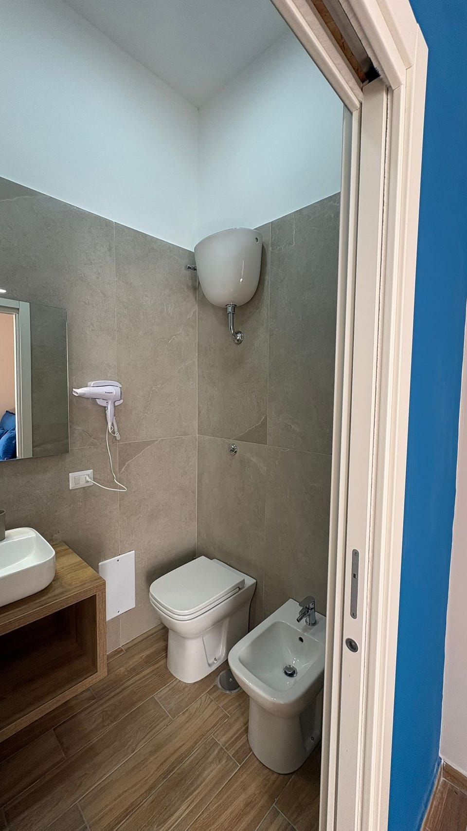 Bathroom | Shower, hair dryer, towels, soap