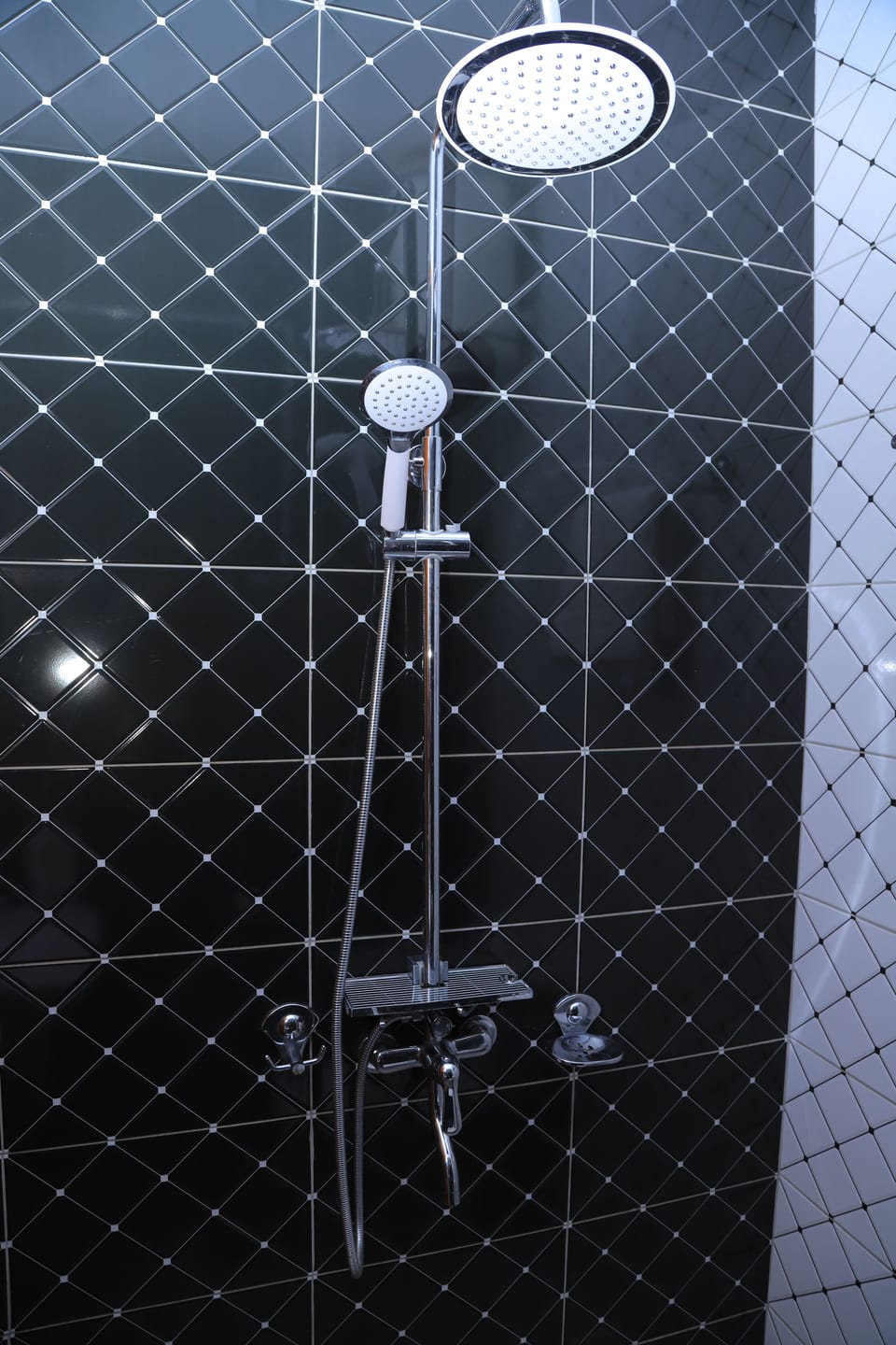 Standard Twin Room, Balcony, Hill View | Bathroom | Shower, slippers, towels, soap