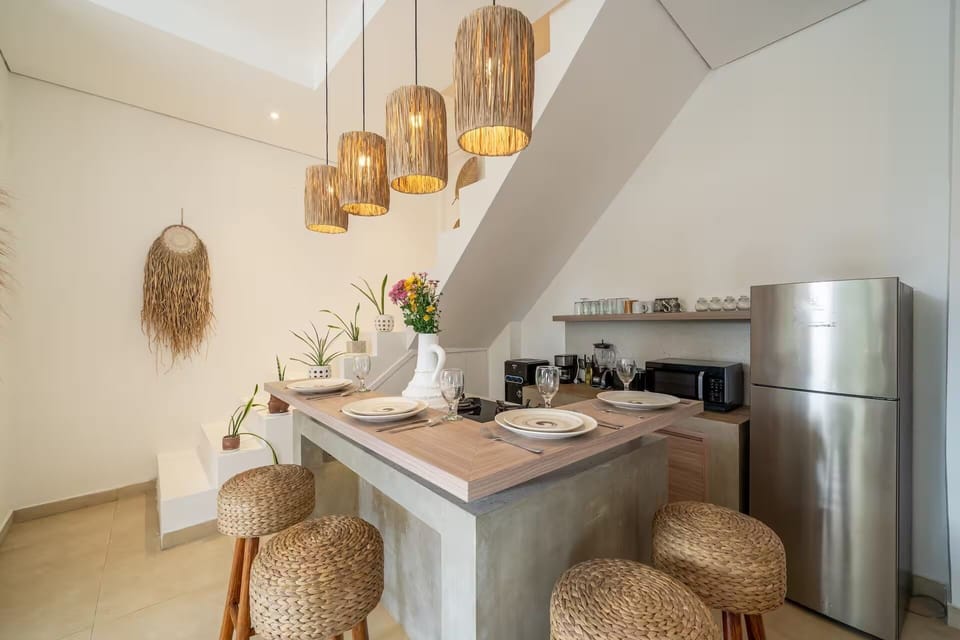 Family Villa, 3 Bedrooms, Pool View | Private kitchen | Coffee/tea maker, electric kettle, toaster, blender