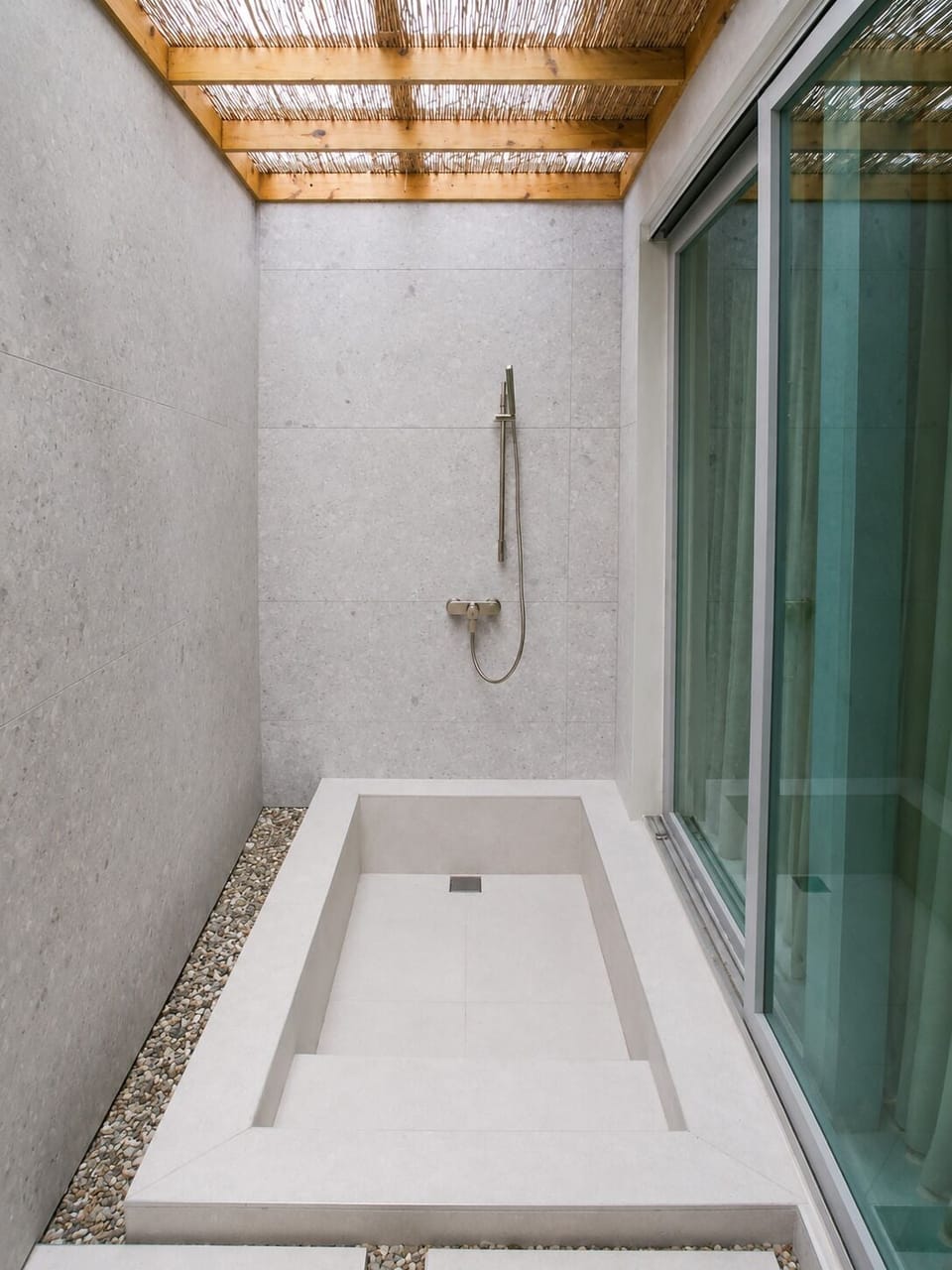 Superior Room | Bathroom | Shower, hair dryer, towels, soap