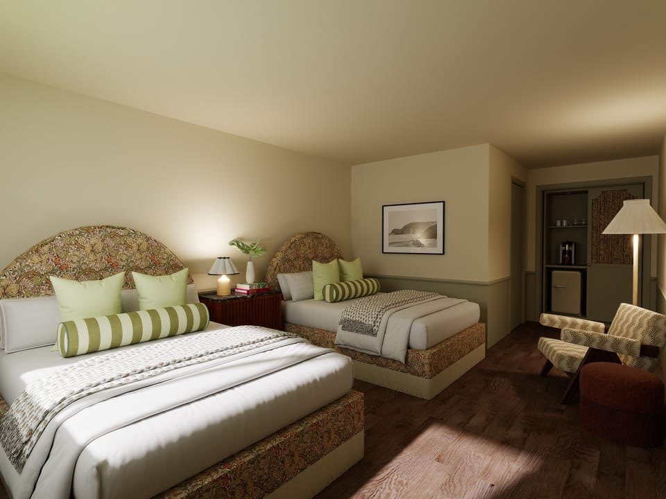 Deluxe Double Room | Premium bedding, down comforters, pillowtop beds, blackout drapes