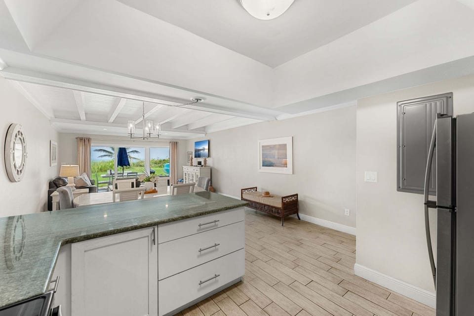 Villa (3 Bedrooms) | Private kitchen | Fridge, microwave, oven, stovetop