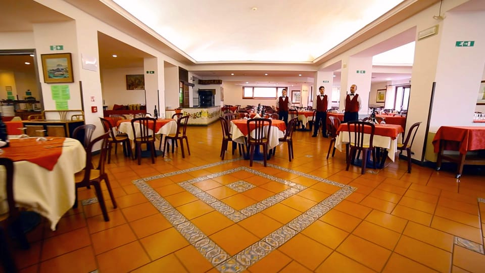 Lunch served, local cuisine