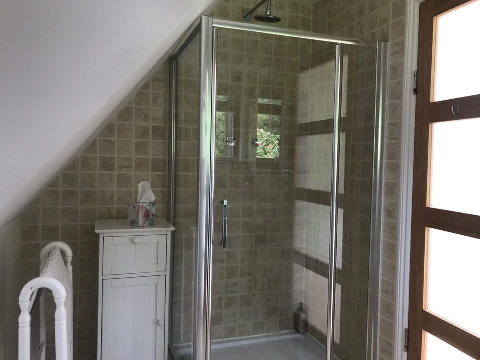 Double Room (Junior Suite) | Bathroom | Shower, designer toiletries, hair dryer, towels
