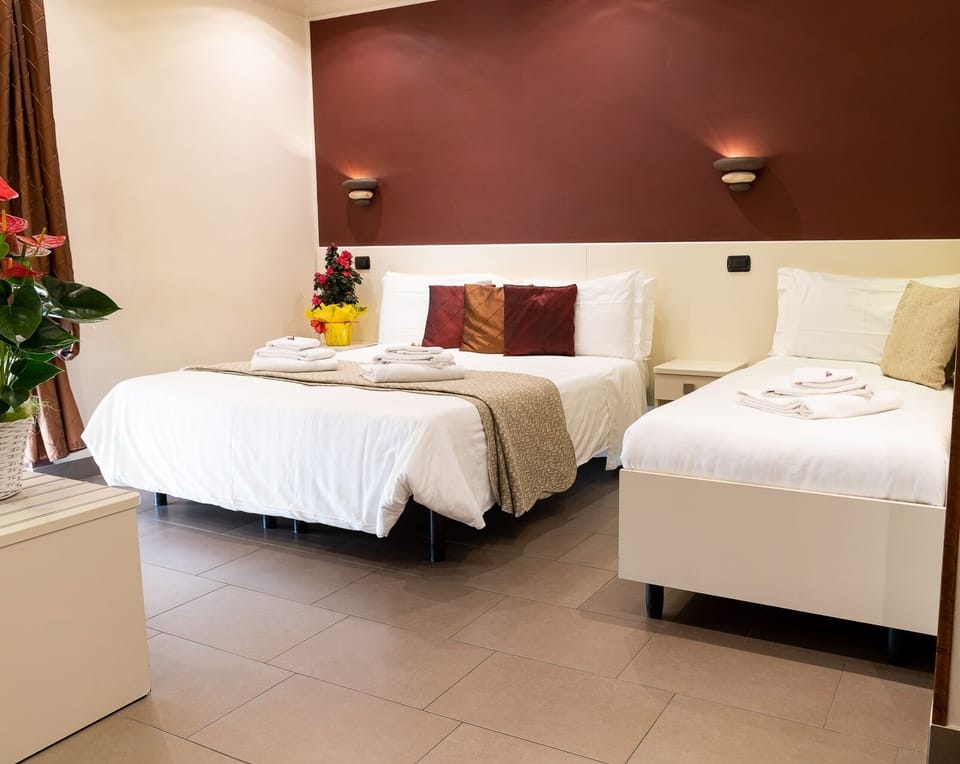 Shower, free toiletries, hair dryer, bathrobes