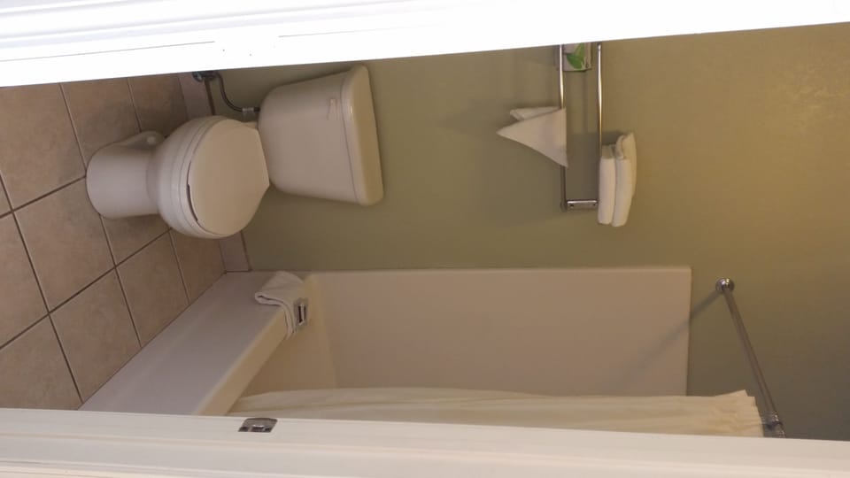 Deluxe Room | Bathroom | Combined shower/tub, hair dryer, towels