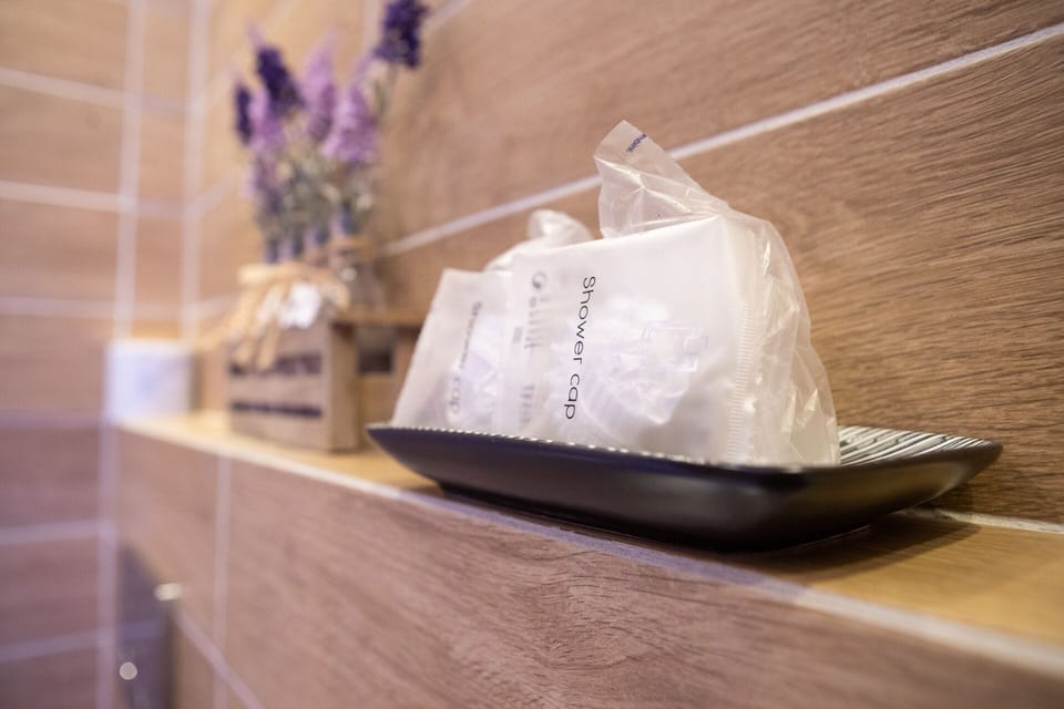 Triple Room | Bathroom | Shower, free toiletries, hair dryer, bathrobes