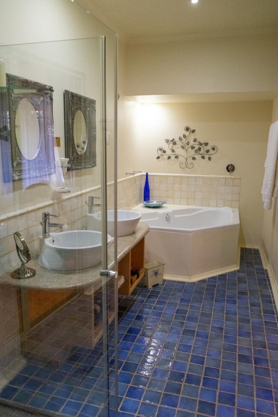 Bathrobes, towels