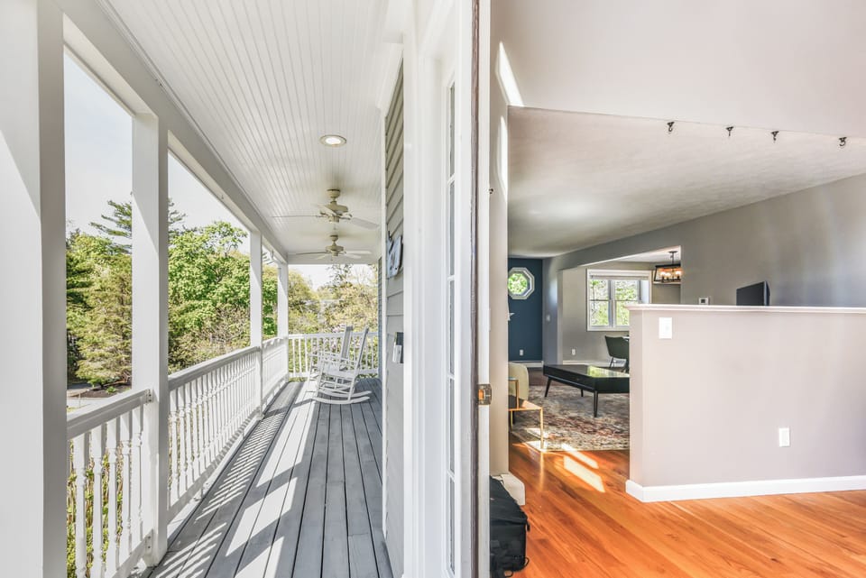House, Balcony, Garden View | Interior