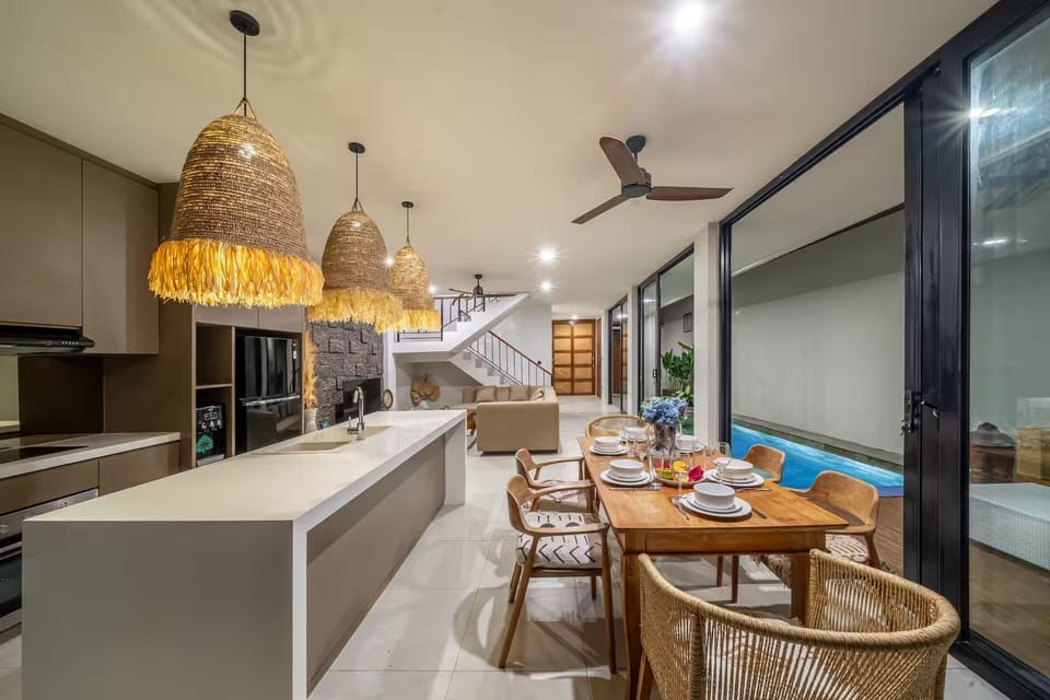 Luxury Villa, 4 Bedrooms, Private Pool | Dining