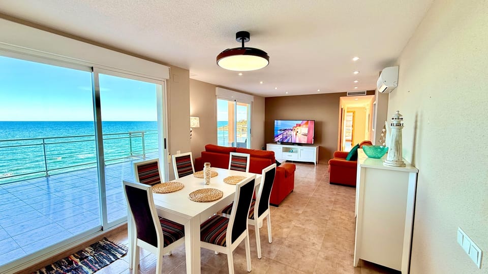 Beachfront Penthouse 360 Exclusive Rooftop Terrace Apartment in Oropesa del Mar