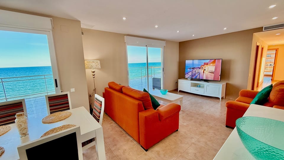 Beachfront Penthouse 360 Exclusive Rooftop Terrace Apartment in Oropesa del Mar