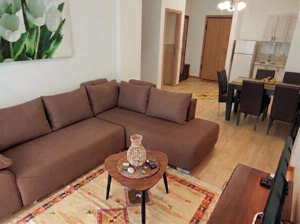 Family Apartment, Balcony, City View | Living area